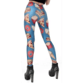 Miniatyrbillede 1 af 8: Skrovmål Leggings MultiColor S