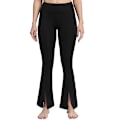 Pikkukuva 3 / 4: Svarta Bootcut Leggings med Fickor och Split Black L