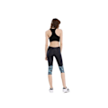 Miniatyrbild 5 av 9: Svarta Capri Leggings med Snäckslasmönster multifärg XL