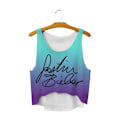 Pikkukuva 5 / 5: Justin Fanatic Crop Topp Blue M