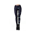 Pikkukuva 2 / 6: Mönstrade Leggings med tryck Black S