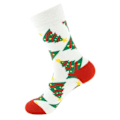 Miniatyrbillede 4 af 8: Julstrumpor Trendiga Färgglada sockar 5 olika motiv Pepparkaka MultiColor one size