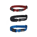 Pikkukuva 2 / 2: BUSTER reflekterande ställbart, 10x280-400 mm Svart Hundhalsband Black one size