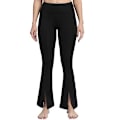 Pikkukuva 3 / 4: Svarta Bootcut Leggings med Fickor och Split Black L