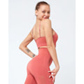 Miniatyrbillede 3 af 4: Röd Seamless Sport BH Topp Red S