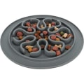 Miniatyrbillede 3 af 3: Slow Feed fodermatta, silikon, ø 24 cm Green one size