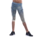 Pikkukuva 1 / 3: Blå Randiga Capri Leggings MultiColor S