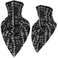 Miniatyrbillede 3 af 4: Ansiktsscarf Bandana Baklava Multifunktionsscarfs Tvättbar Black one size