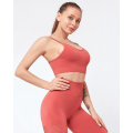 Miniatyrbillede 2 af 4: Röd Seamless Sport BH Topp Red M