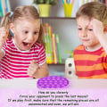 Miniatyrbillede 9 af 11: Popit Pop It Fidget Toy Rund CE Godkänd Purple one size