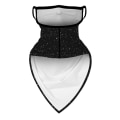 Miniatyrbillede 2 af 9: Ansiktsscarf Bandana Baklava Multifunktionsscarfs Tvättbar Black one size