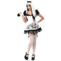 Miniatyrbillede 1 af 2: Dark Alice i underlandet Halloween Maskeraddräkt Black M