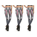 Miniatyrbillede 2 af 2: Medeltida rustning leggings SilverGrey L