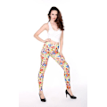 Pikkukuva 4 / 4: Blommiga Leggings MultiColor one size