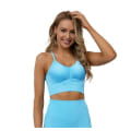 Pikkukuva 3 / 5: Seamless Sport BH Topp Korall Salmon S