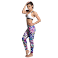 Miniatyrbillede 7 af 7: Färgglada Djurmönstrade Yoga Leggings MultiColor M