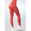 Miniatyrbillede 5 af 5: Gymshout Röda Seamless Tights Leggings Mesh Medium Red M