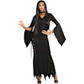Pikkukuva 2 / 2: Svart Lång Klänning Maskeraddräkt Halloween Black one size