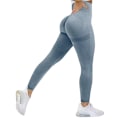 Pikkukuva 1 / 9: Blåa Seamless Tights Leggings Blue M