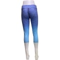 Miniatyrbillede 2 af 4: Blå Capri Leggings Blue S