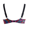 Pikkukuva 2 / 4: WIKI Capri Pink Fullcup Bikinitopp MultiColor D70