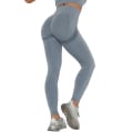 Miniatyrbillede 7 af 9: Blåa Seamless Tights Leggings Blue M