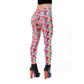 Pikkukuva 2 / 6: Färgglada Leggings med Pennor MultiColor M