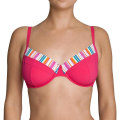 Pikkukuva 1 / 2: Bikinitopp Randig Sloggi swim pink Pink Storlek 70 D = 36D