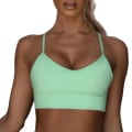 Miniatyrbillede 2 af 5: Grön Seamless Sport BH Topp Green M