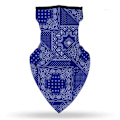 Pikkukuva 3 / 8: Ansiktsscarf Bandana Baklava Multifunktionsscarfs Tvättbar Blue one size