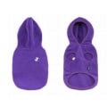Pikkukuva 3 / 4: Fleecejacka med Hoodie XL Hundkläder för hunden Purple XL