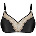 Miniatyrbillede 1 af 4: Abecita Glitter Soft Bra 70/75D Black 70/75D
