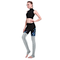 Miniatyrbillede 2 af 4: Blå fjärils Yoga Leggings MultiColor XXL