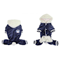 Pikkukuva 3 / 4: Jumpsuit i plysch Hundkläder för hunden Marinblå MarineBlue XXL