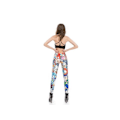 Pikkukuva 4 / 5: Leggings med tuffa tecknade figurer MultiColor M