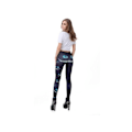 Pikkukuva 5 / 6: Mönstrade Leggings med tryck Black M