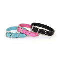 Pikkukuva 1 / 2: Hundhalsband med stenar Rosa XS 1.5 x 37 cm Pink XS