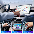 Pikkukuva 5 / 5: För CARLINKIT Mini SE Pro Langaton CarPlay Android Auto Auto Päivitys USB-A Type-C Kaksoisporttisovitin