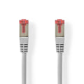 Pikkukuva 1 / 4: CAT6 Verkkokaapeli | RJ45 uros | RJ45 uros | SF/UTP | 10.0 m | Pyöreä | PVC | Harmaa | Tarra