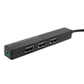 Pikkukuva 3 / 6: GT-129 Type-C -sovitin HUB 3 USB-C -portilla ja 3,5 mm:n audioportilla