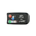 Miniatyrbillede 2 af 5: Elcykeldisplay 36v 48v Ebike Ligent Kontrolpanel LCD-display Led880 Vandtæt kontrol sort
