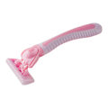 Miniatyrbillede 1 af 5: Barberskraber med udskiftelige blade i smart opbevaringsæske - Pink