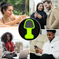Miniatyrbillede 7 af 7: Mobiltelefoncover 7 stk. støvbeskyttelse, støvpropper, USB-C/Lightning