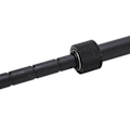 Miniatyrbild 3 av 5: Tilt 360 graders roterande V8 Bipod justerbart skenfäste rotationsadapter stativ för utomhusjakt svart