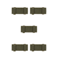 Miniatyrbillede 3 af 5: 1/2/3/5 Moral Patches Board Display Til MOLLE Fastgørelse til Army Grøn