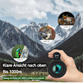 Miniatyrbilde 4 av 5: 80x100 monokulært teleskop med høy effekt for smarttelefon Lavt nattseende monokulært for voksne Høyoppløselig monokulært teleskop for stjernekikking