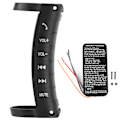 Miniatyrbillede 2 af 8: Multifunktionsratknap Fjernbetjening Navigation 2 Din DVD-controller Universal