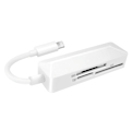 Miniatyrbillede 1 af 9: Mini hukommelseskortlæser 3 i 1 kortlæser Ios8Pin kortlæser TFSD XD 3 i 1 kortlæser til bærbar telefon tablet