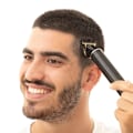 Miniatyrbillede 7 af 9: Genopladelig Hårtrimmer: 6 Længder, Ergonomisk Design