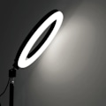 Miniatyrbillede 6 af 9: 26 cm Selfie-lampe, Stativ & Mobilholder - Perfekt Belysning